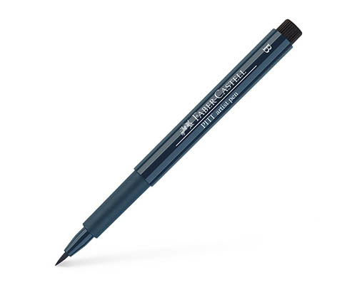 Faber-Castell  India Ink Pitt Artist Pen - Brush - 157 Dark Indigo