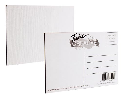 Fredrix Creative - White Postcard - 4 x 6 in.