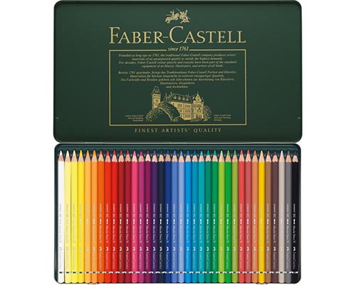 Faber-Castell Albrecht Dürer Watercolour Pencils – Tin Set of  36