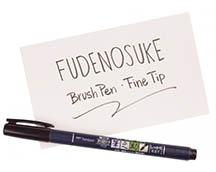 Tombow Fudenosuke Brush Markers