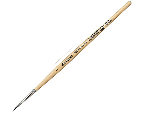 da Vinci Petit Gris Mix Watercolour Brush - Series 5590 - Round 1