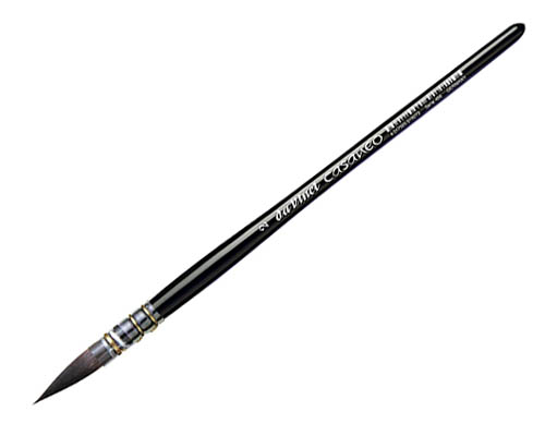 da Vinci Casaneo Watercolor Brush  Series 498  Round Quill 2