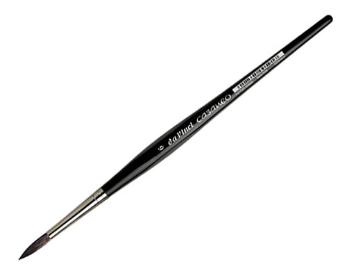 da Vinci Casaneo Watercolor Brush  Series 5598  Medium Round 6