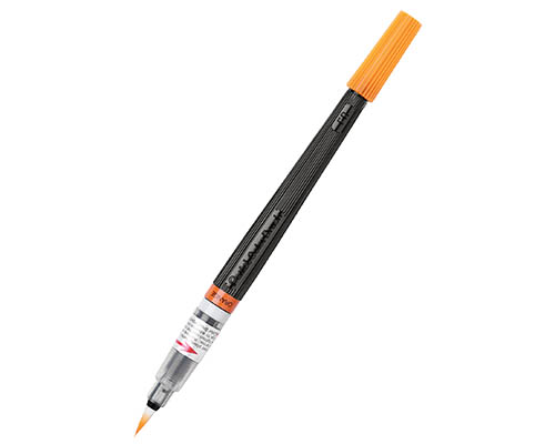 Pentel Colour Brush Pen - Orange