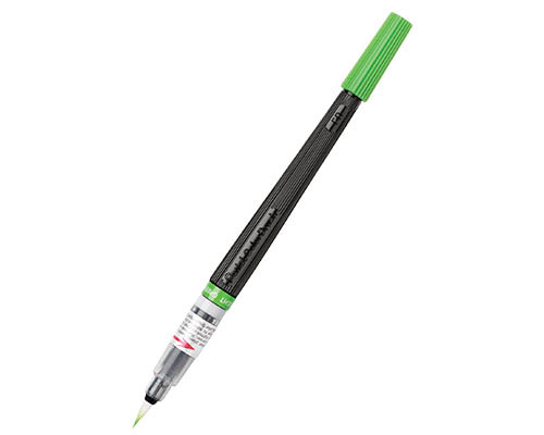 Pentel Colour Brush Pen - Light Green