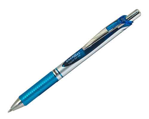 Pentel EnerGel Xm Retractable Pen - Sky Blue