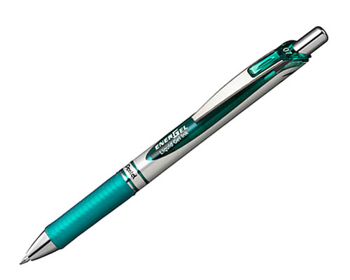 EnerGel Xm Retractable Pen - Turquoise