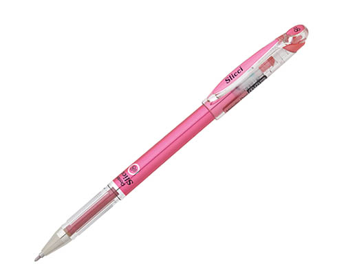 Pentel Slicci Metallic Gel Pen - 0.8mm Pink
