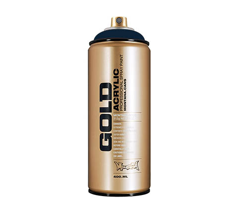 Montana GOLD Acrylic Professional Spray Paint 400 ml - Shock