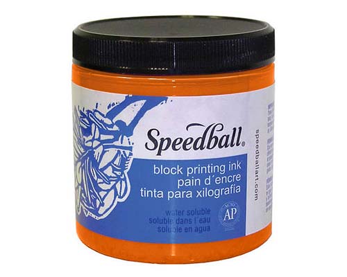 Speedball Water-Soluble Block Printing Ink - Retarder 8 oz.