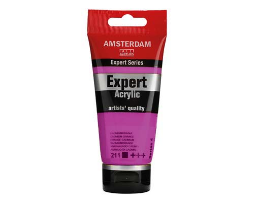 Amsterdam Expert Acrylic Paint Tubes 75 mL Permanent Red Violet