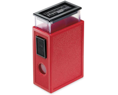 Staedtler Mars 51165 Rectangular Red Sharpener - 1 Hole