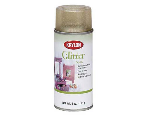 Krylon Glitter Spray 4oz Gold
