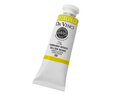 Da Vinci Yellow Ochre Artist Oil Paint - 37mL