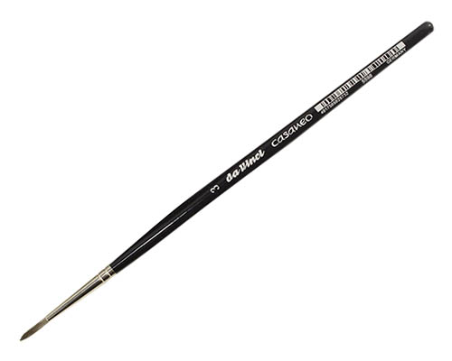 a Vinci Casaneo Watercolor Brush  Series 5598  Medium Round 3