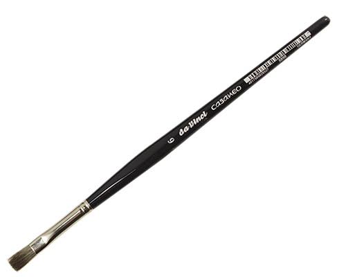 da Vinci Casaneo Watercolor Brush  Series 5898  Medium Flat 6