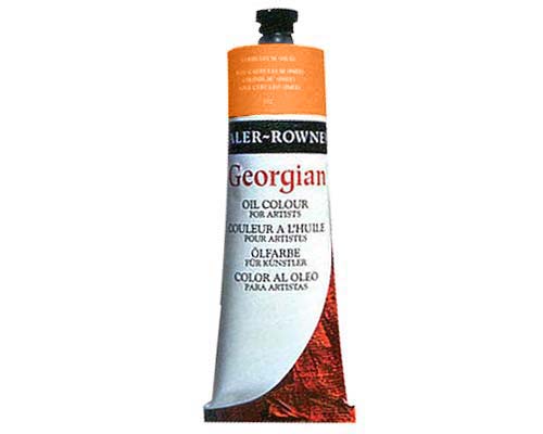 Daler-Rowney Georgian Oil Paint  225mL Tube  Pyrrole Orange