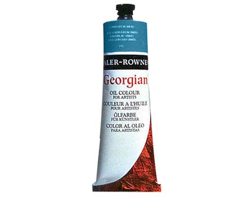 Daler-Rowney Georgian Oil Paint  225mL Tube  Cerulean Blue Hue