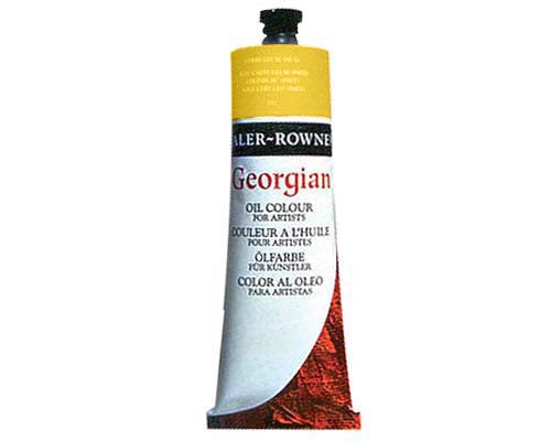 Daler-Rowney Georgian Oil Paint  225mL Tube  Cadmium Yellow Deep Hue