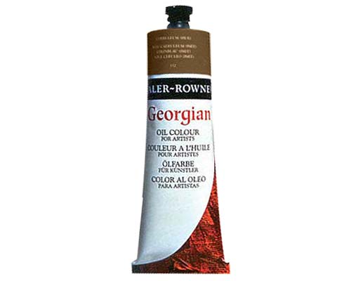 Daler-Rowney Georgian Oil Paint  225mL Tube  Burnt Umber