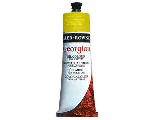 Daler-Rowney Georgian Oil Paint  225mL Tube  Cadmium Yellow Pale Hue