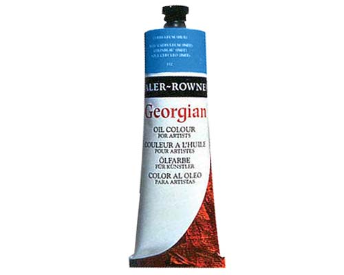 Daler-Rowney Georgian Oil Paint  225mL Tube  Permanent Blue