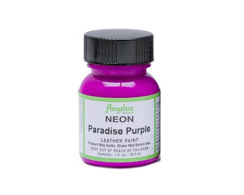 Angelus Neon Acrylic Leather Paint - 1oz - Paradise