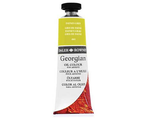 Daler-Rowney Georgian Oil Paint  38mL Tube  Yellow Green