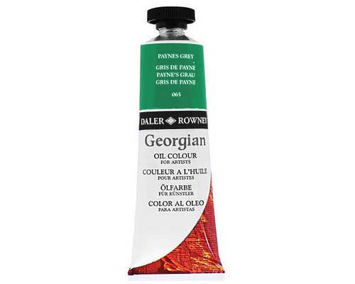 Daler-Rowney Georgian Oil Paint  38mL Tube  Emerald Green Hue