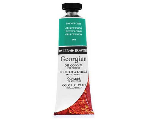 Daler-Rowney Georgian Oil Paint  38mL Tube  Viridian Hue