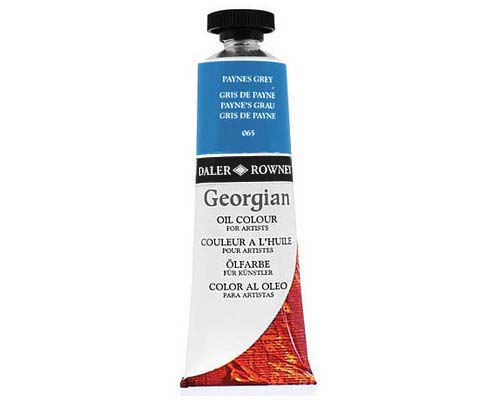 Daler-Rowney Georgian Oil Paint  38mL Tube  Permanent Blue