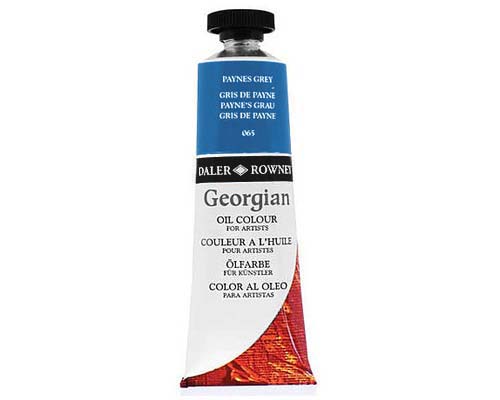 Daler-Rowney Georgian Oil Paint  38mL Tube  Phthalo Blue