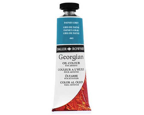 Daler-Rowney Georgian Oil Paint  38mL Tube  Cerulean Blue Hue