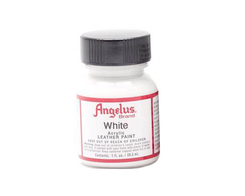 Angelus Acrylic Leather Paint - 1 oz - White