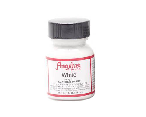 Angelus white acrylic hot sale leather paint