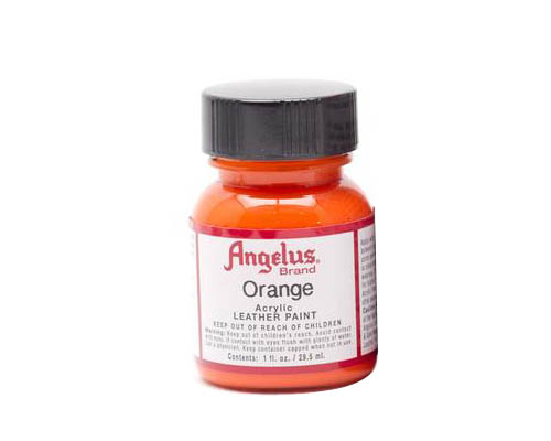 Angelus Acrylic Leather Paint - 1 oz - Orange