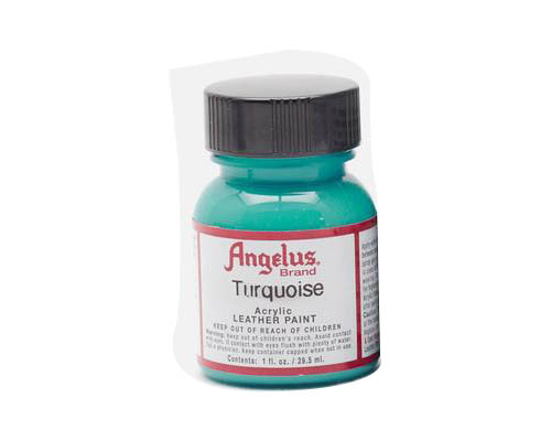 Angelus Acrylic Leather Paint - 1 oz - Turquoise