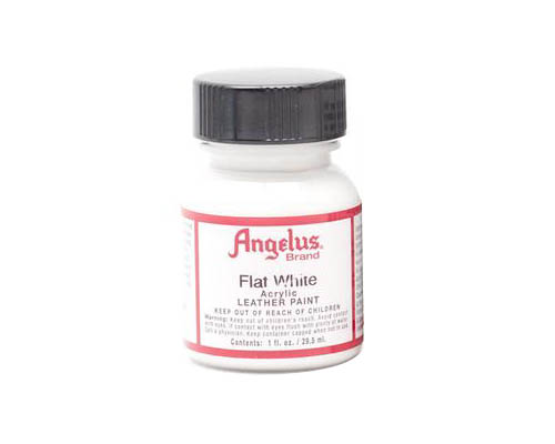 Angelus® Acrylic Leather Paint, 1 oz., Flat White 