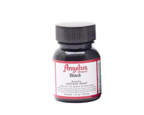 Angelus Acrylic Leather Paint - 1 oz - Black