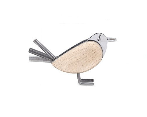 Kikkerland Bird Bike 6-in-1 Multi Tool