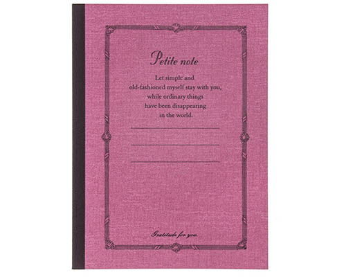 Itoya ProFolio Petite Lined Journal - 3.5 x 5 in. - Berry