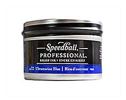 Speedball Professional Relief Ink - Ultramarine Blue