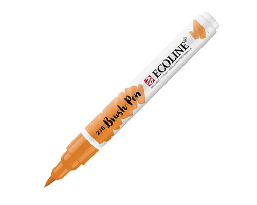 Ecoline Brush Pen - Light Orange