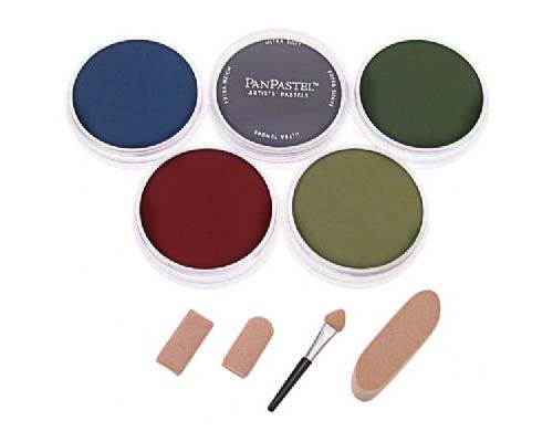 PanPastel Extra Dark Shades - Set of 5