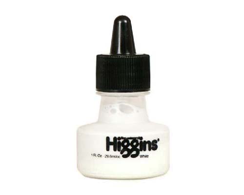 Higgins Pigment Waterproof Ink 1oz Super White