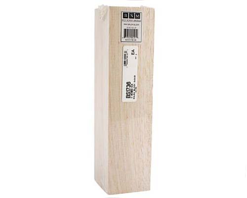 Balsa Carving Block 3"x3"x12"