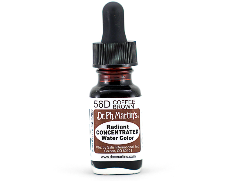 Dr. Ph. Martin's Radiant Watercolor - Coffee Brown