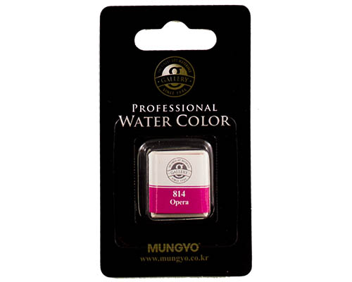 Mungyo Professional Water Color Half Pan &#8722; Opera