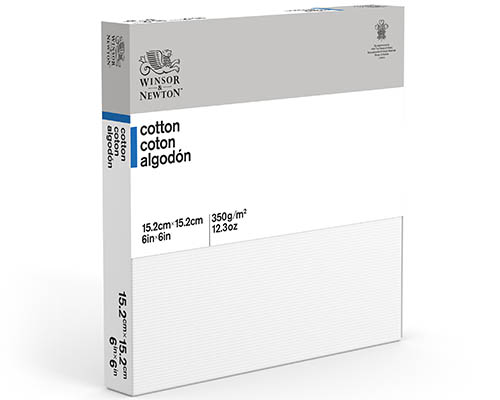 Winsor & Newton Classic Cotton Stretched Canvas – 6 x 6 in.