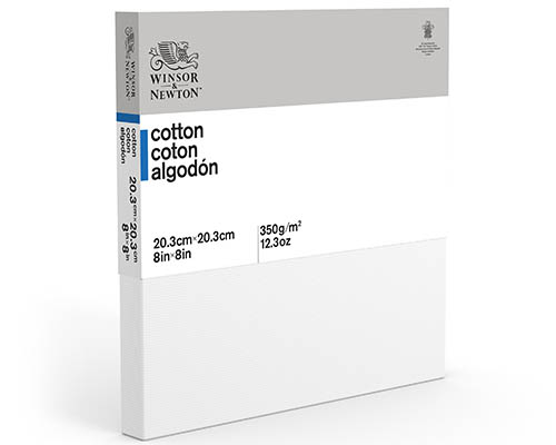 Winsor & Newton Classic Cotton Stretched Canvas – 8 x 8 in.